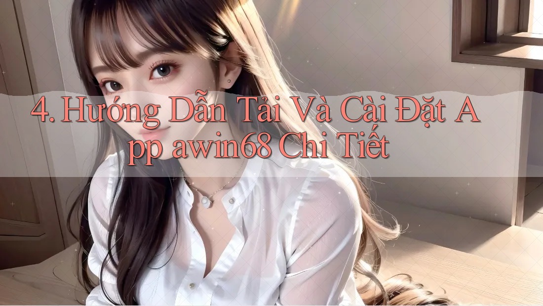 4. Hướng Dẫn Tải Và Cài Đặt App awin68 Chi Tiết