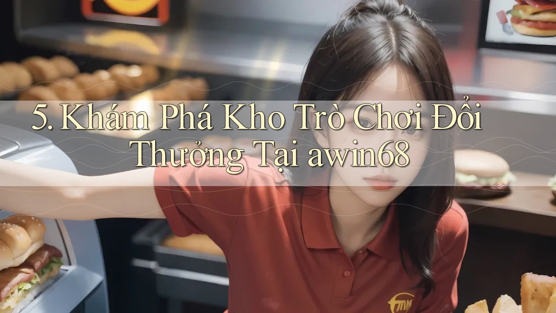 5. Khám Phá Kho Trò Chơi Đổi Thưởng Tại awin68