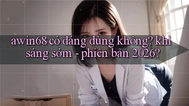 awin68 có đáng dùng không khi sáng sớm   phiên bản 2026