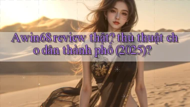 Awin68 review thật thủ thuật cho dân thành phố (2025)