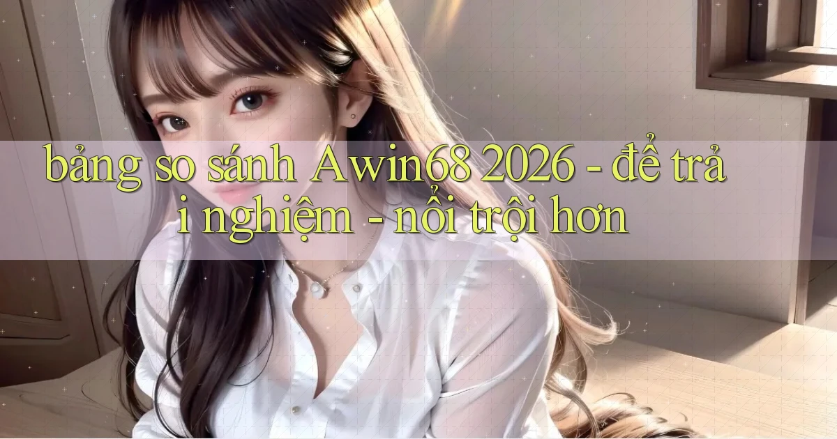 bảng so sánh Awin68 2026   để trải nghiệm   nổi trội hơn