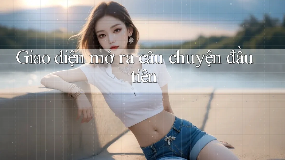 Giao diện mở ra câu chuyện đầu tiên Giao diện mở ra câu chuyện đầu tiên