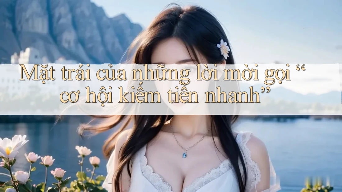Mặt trái của những lời mời gọi “cơ hội kiếm tiền nhanh”