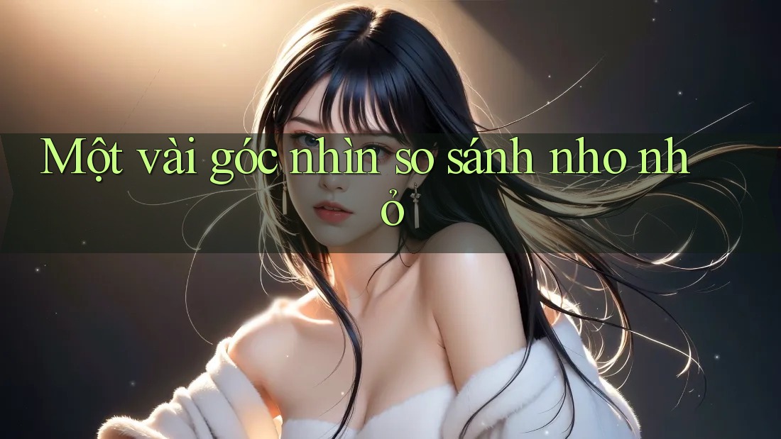 Một Vài Góc Nhìn So Sánh Nho Nhỏ Một Vài Góc Nhìn So Sánh Nho Nhỏ