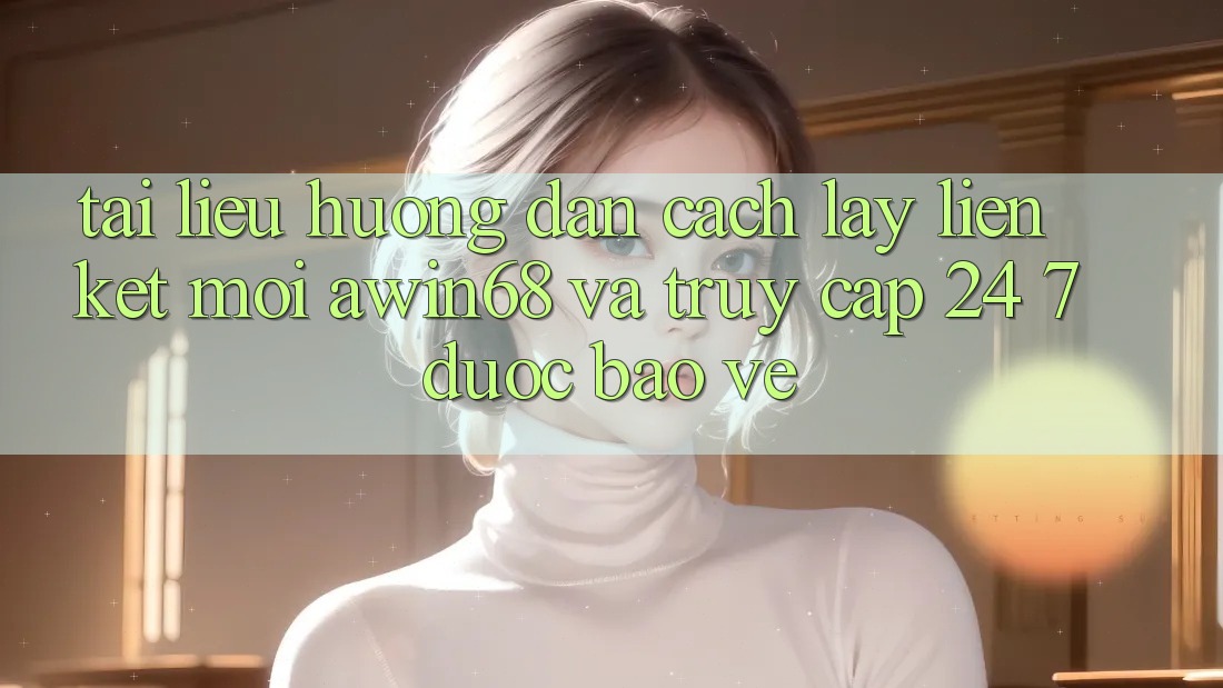 Tài liệu hướng dẫn cách lấy liên kết mới awin68 và truy cập 24/7 được bảo vệ