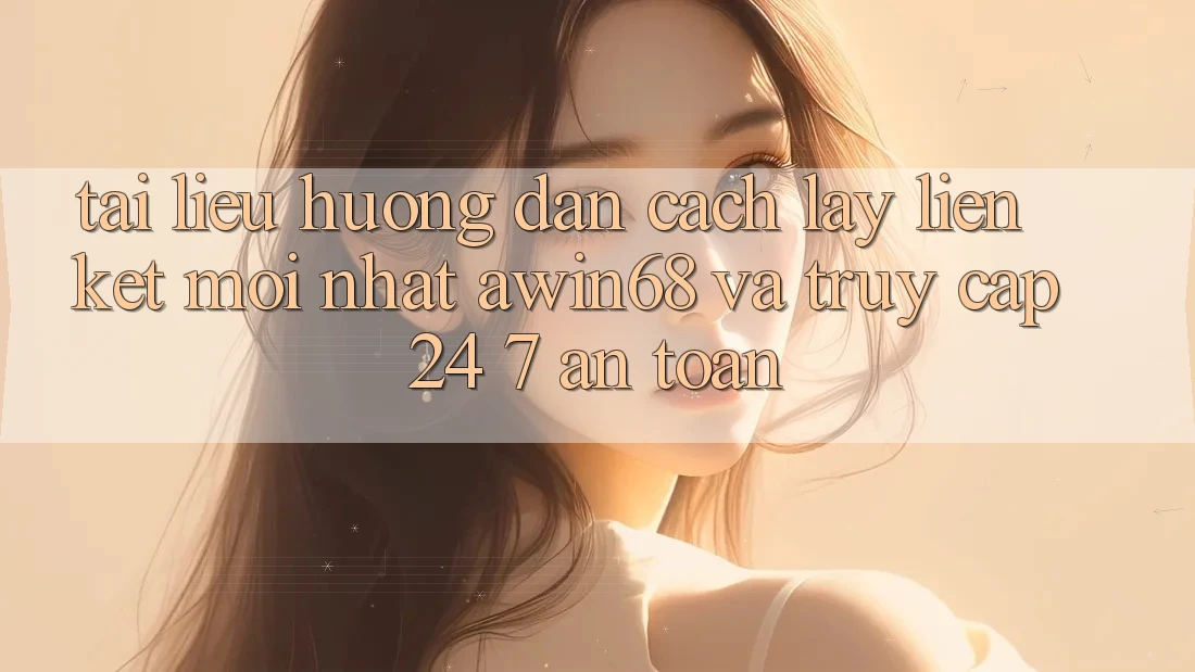 Tài liệu hướng dẫn cách lấy liên kết mới nhất awin68 và truy cập 24/7 an toàn