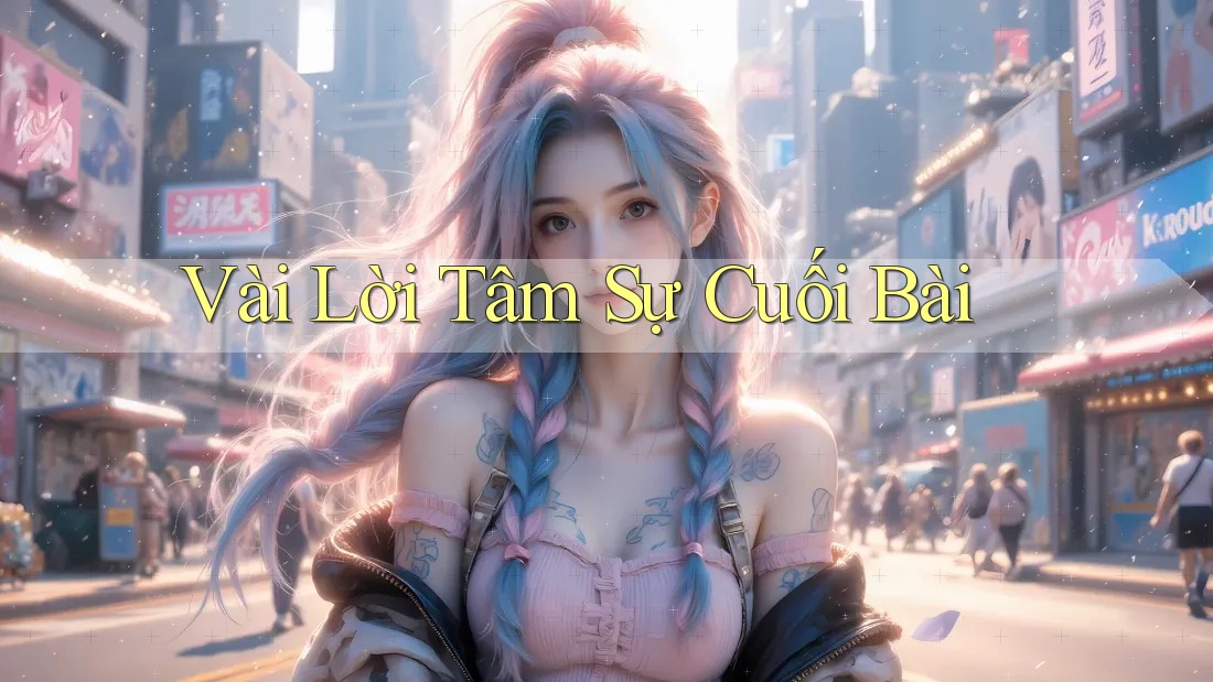 Vài Lời Tâm Sự Cuối Bài…