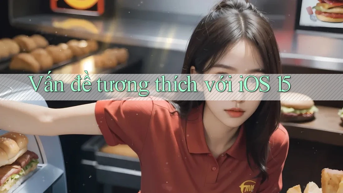 Vấn đề tương thích với iOS 15